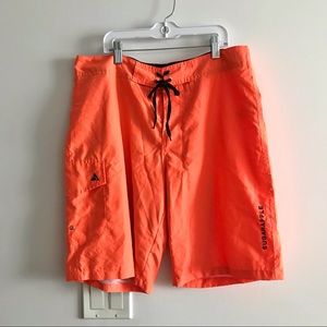 Swim pants (mens, neon orange)